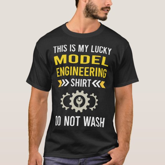 Lucky Shirt Model Engineering Engineer (Voorkant)
