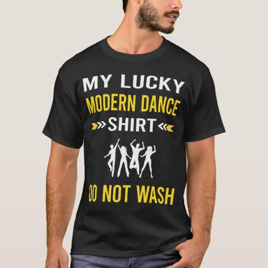 Lucky Shirt Moderne Dansende Danser (Voorkant)