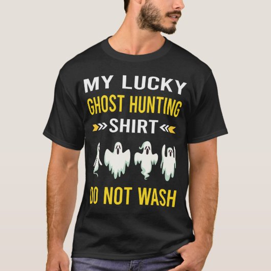 Lucky Shirt Spookjacht Paranormaal (Voorkant)