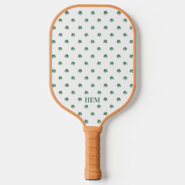 Lucky Shot Monogrammed Pickleball Vier Blad Klaver Paddle