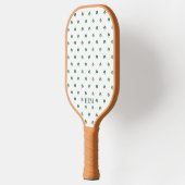 Lucky Shot Monogrammed Pickleball Vier Blad Klaver Paddle (Links)