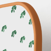 Lucky Shot Monogrammed Pickleball Vier Blad Klaver Paddle (Links Detail)