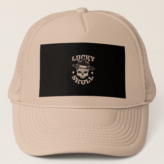 Lucky shull ontwerp trucker pet (Voorkant)