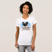Lucky Siamese eigenaar T-shirt (Voorkant volledig)