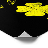 Lucky Sign Language Deaf Awareness St Patricks Day Poster (Hoek)