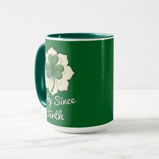 Lucky Since Forever St Patrick’s Day - caneca Mok (Voorkant links)
