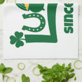 Lucky since Year Theedoek (Gevouwen)