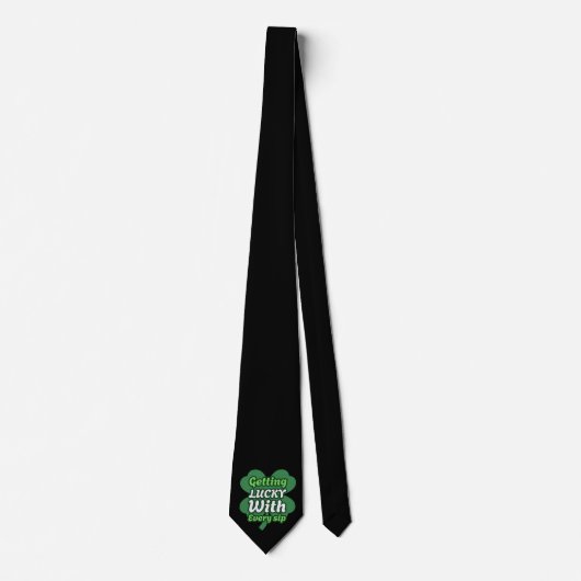 Lucky Sip Necktie Stropdas (Voorkant)