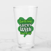 Lucky Sip Pintglas Glas (Voorkant)