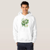 Lucky Six Seven Playing Cards, St Patricks Day Hoodie (Voorkant volledig)