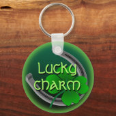 Lucky Sleutelhanger Custom Lucky Charm Sleutelhang (Voorkant)