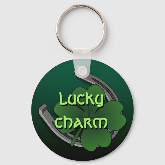 Lucky Sleutelhanger Custom Lucky Charm Sleutelhang (Voorkant)