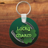 Lucky Sleutelhanger Custom Lucky Charm Sleutelhang (Voorkant)
