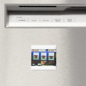 Lucky Slot Machine Winner Magneet (Insitu (Vaatwasser))