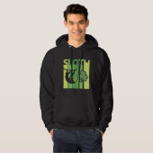 Lucky Sloth St Patrick S Day  Retro S Hoodie (Voorkant volledig)