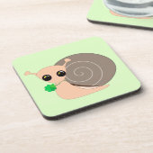 Lucky Snail Bier Onderzetter (Linkerzijde)