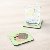 Lucky Snail Bier Onderzetter (Rechterzijde)