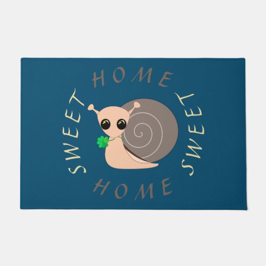 Lucky Snail - Home Sweet Home Deurmat (Voorkant)