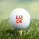 Lucky Snake Golf Balls - Chinese Zodiac Gift Golfballen (Insitu Shirt)