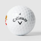 Lucky Snake Golf Balls - Chinese Zodiac Gift Golfballen (Logo)