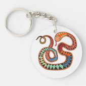 Lucky Snake-sleutelketen Sleutelhanger (Voorkant)