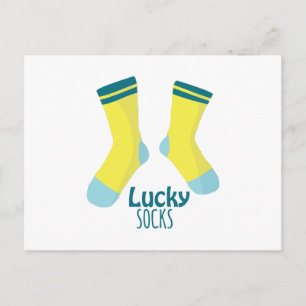 Lucky Socks Briefkaart