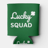 Lucky Squad St. Patrick's Day Blikjeskoeler (Voorkant)