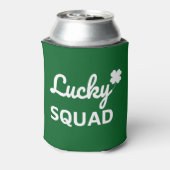 Lucky Squad St. Patrick's Day Blikjeskoeler (Blikje Achterkant)