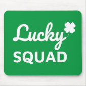 Lucky Squad St. Patrick's Day Muismat (Voorkant)