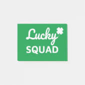 Lucky Squad St. Patrick's Day Post-it® Notes (Voorkant)