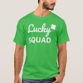 Lucky Squad St. Patrick's Day T-shirt (Voorkant)