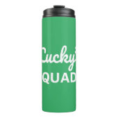 Lucky Squad St. Patrick's Day Thermosbeker (Voorkant)