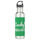 Lucky Squad St. Patrick's Day Waterfles (Voorkant)