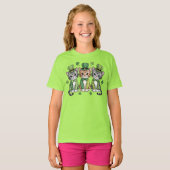Lucky St. Patrick’s Day Kittens-47474 T-shirt (Voorkant volledig)