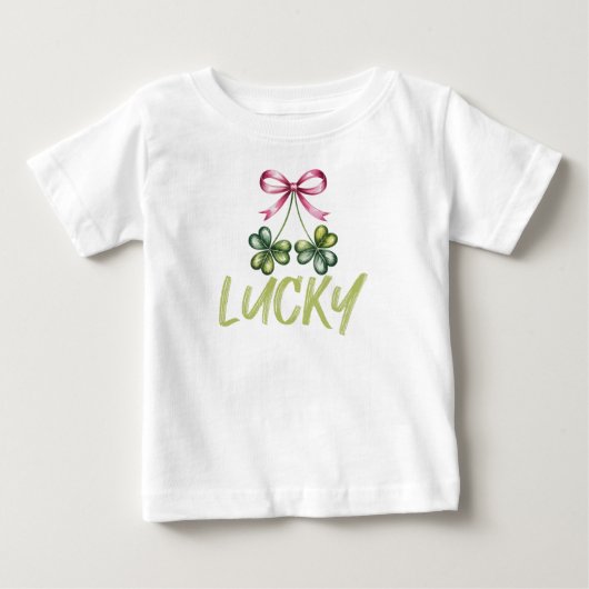 Lucky St Patrick's Coquette Strikje (Voorkant)
