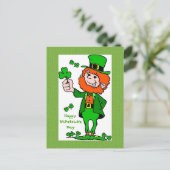 Lucky St.Patrick's Day Briefkaart (Staand voorkant)