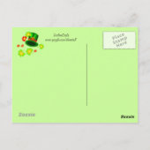 Lucky St.Patrick's Day Briefkaart (Achterkant)