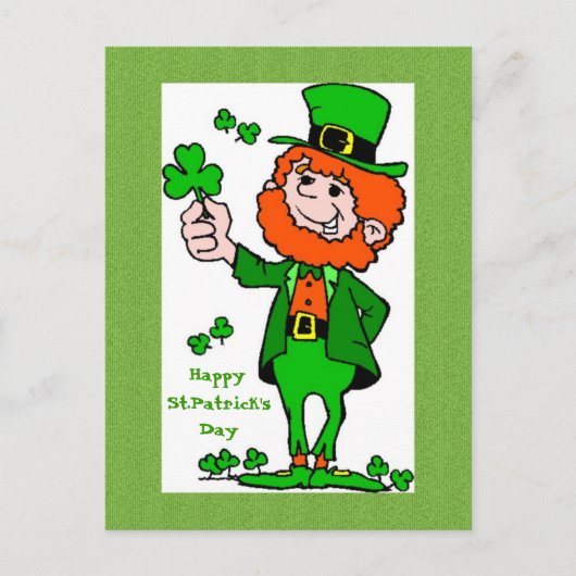 Lucky St.Patrick's Day Briefkaart (Voorkant)
