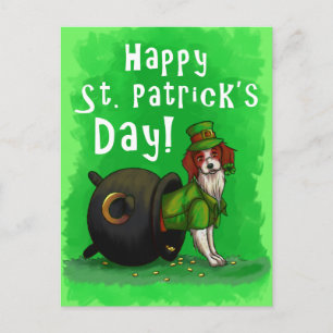Lucky St. Patrick's Day Dog Briefkaart