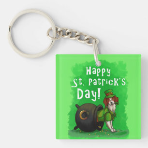 Lucky St. Patrick's Day Dog Sleutelhanger