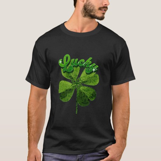 Lucky St Patrick's Day en Everyday Long Sleeve T T-shirt (Voorkant)
