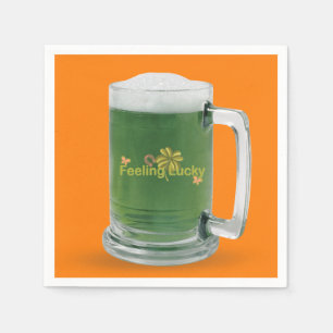 Lucky St. Patrick's Day Green Beer Servet