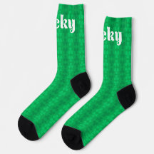 Lucky St. Patrick's Day Groene Klaverpatroon