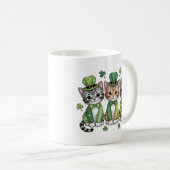 Lucky St. Patrick's Day Kittens-47474 Koffiemok (Voorkant rechts)