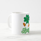 Lucky St. Patrick's Day Koffiemok (Voorkant links)