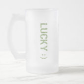 Lucky St. Patrick's Day Matglas Bierpul (Links)