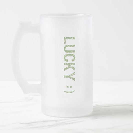 Lucky St. Patrick's Day Matglas Bierpul (Links)