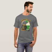 Lucky St. Patrick's Day Pot of Gold Kunstontwerp T-shirt (Voorkant volledig)