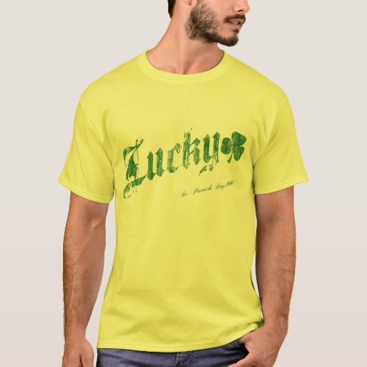 Lucky St. Patrick's Day T-shirt - 3 (Voorkant)