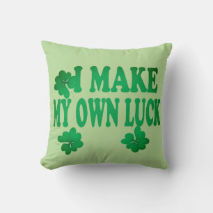 Lucky St. Patrick's Day Worpkussen – Feestelijk Kussen